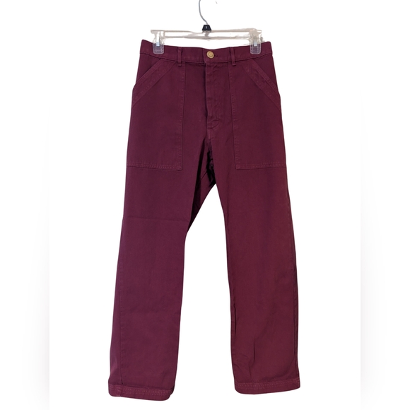 Big Bud Press Pants - Big Bud Press Cranberry Work Pants Small